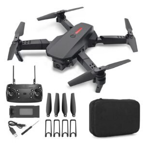 4K HD Foldable Drone with Dual Camera, WiFi FPV & App Control